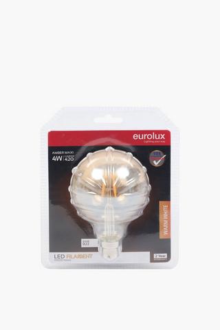 Eurolux 4w Filament Maxi Bulb, B22