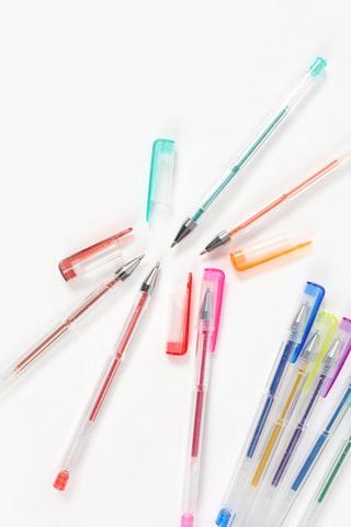 10 Pack Glitter Pen