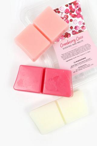 Cranberry Coco Wax Melt, 5x2cm