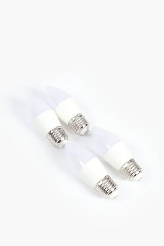 4 Pack Eurolux 5w Led Candle Bulb, E27