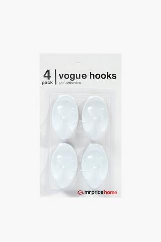 4 Pack Vogue Hooks