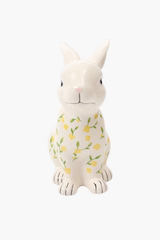 Ceramic Delft Bunny, 15x20cm