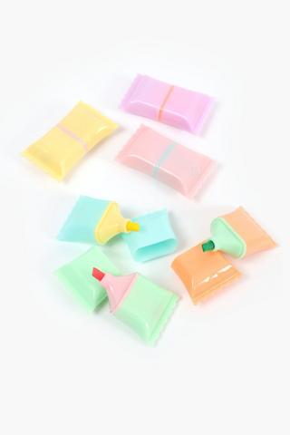 Novelty 6 Pack Sweet Highlighter Set