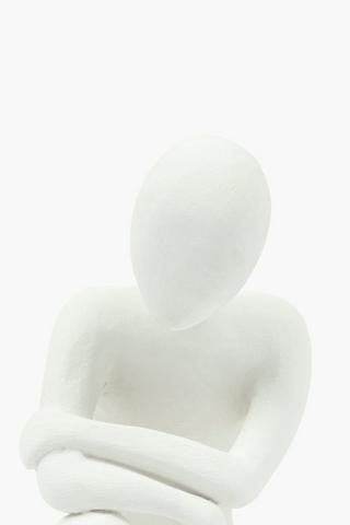 Thinking Man Statue, 24x28cm