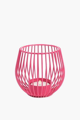 Metal Wire Tealight Holder, 9x9cm