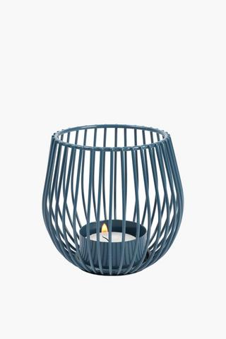 Metal Wire Tealight Holder, 9x9cm
