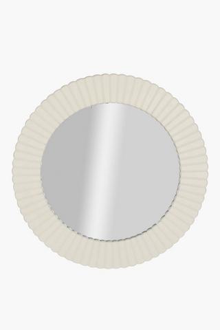 Scalloped Border Mirror, 70cm
