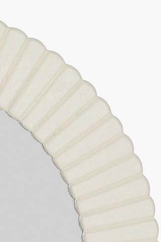 Scalloped Border Mirror, 70cm