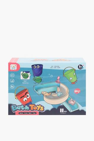 11 Piece Sea World Bath Toy Set