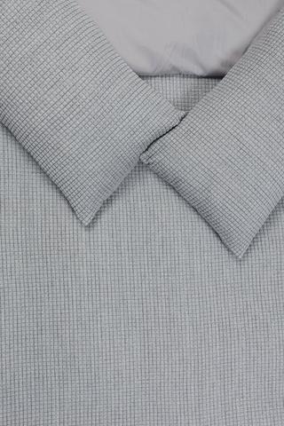 Jacquard Check Duvet Cover Set