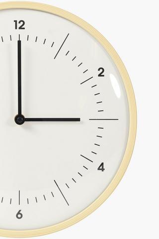 Contemp Line Clock, 30cm