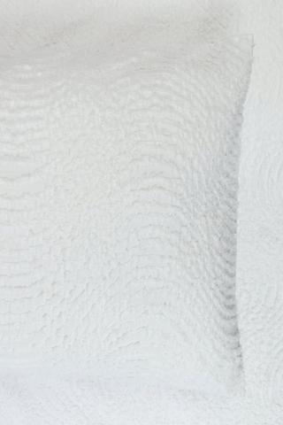 2 Pack Premium Cotton Tufted Waffle Standard Pillowcase