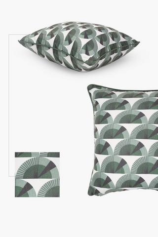 Ultra Violet Oahu Geometric Scatter Cushion, 60x60cm
