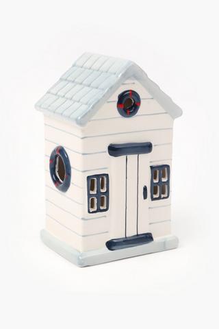 Ceramic Coastal House, 11x21cm