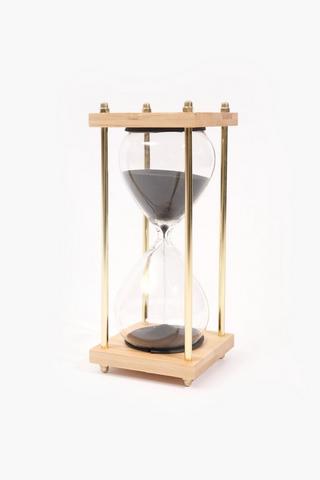 Wooden Glass Timer, 11x25cm
