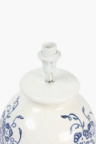 Delft Ceramic Lamp Base, E14