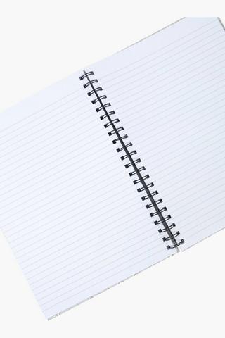 Adelaide Foil Abstract A5 Spiral Notebook