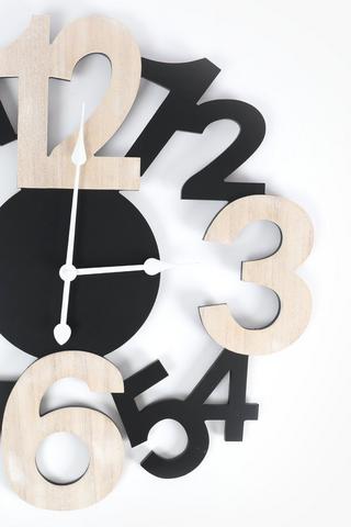 Urban Numbers Wall Clock, 70cm