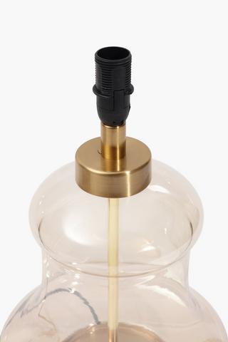 Maseru Amber Glass Lampset, E14