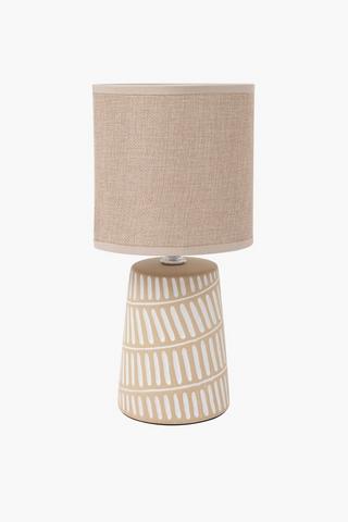 Ceramic Etched Lampset, E14
