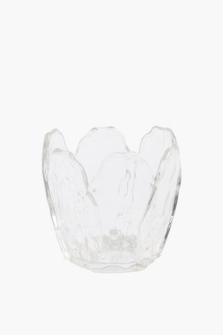 Water Lilly Tealight Holder, 10x9cm