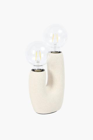 Gibbous Ceramic Lampset, E14