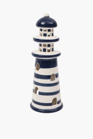 Ceramic Light House, 10x27cm