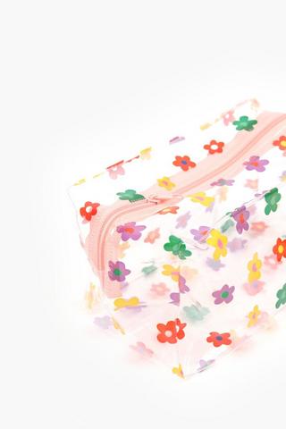 Floral Clear Pencil