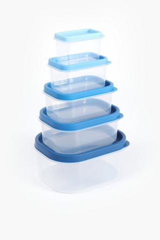 5 Pack Storage Container Set