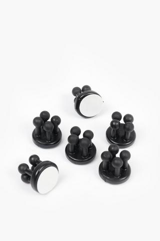 6 Piece Silicone Toothbrush Holder Set