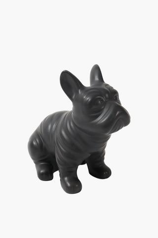 French Bullbog Statue, 20x20cm