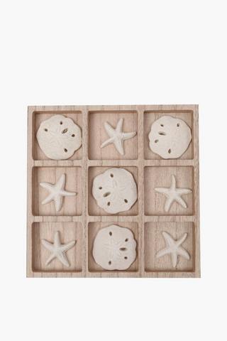 Coastal Xo Decor Game, 20x20cm