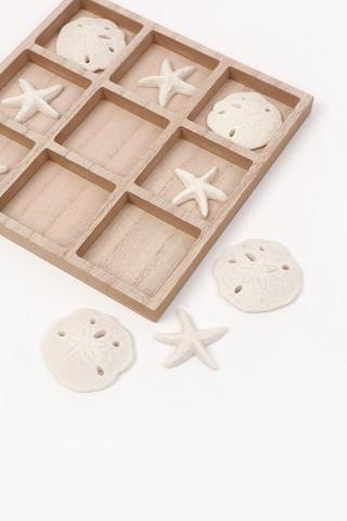 Coastal Xo Decor Game, 20x20cm