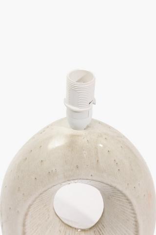 Ceramic Glazed Donut Lampset, E14