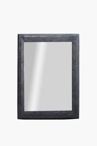 Ribbed 3 Weave Mirror, 63x83cm