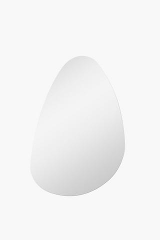 Irregular Shaped Mirror, 49x80cm