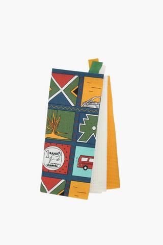 Colab Ayanda Khanyile 3 Pack Tea Towel Set