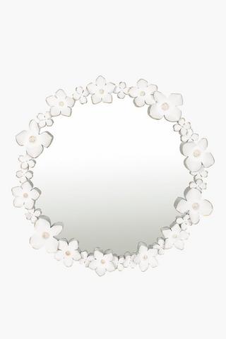 Flower Border Mirror, 85cm