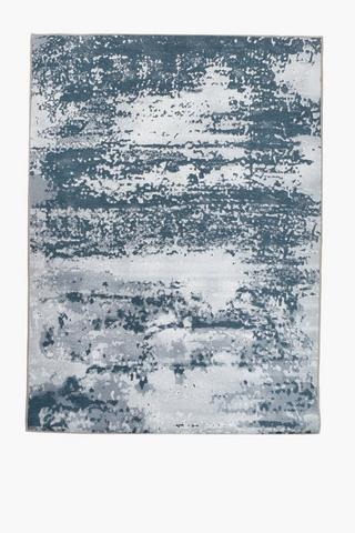 Polycotton Digital Print Abstract Rug, 3x4m