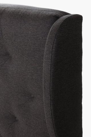 Winged Deep Button Headboard, Queen