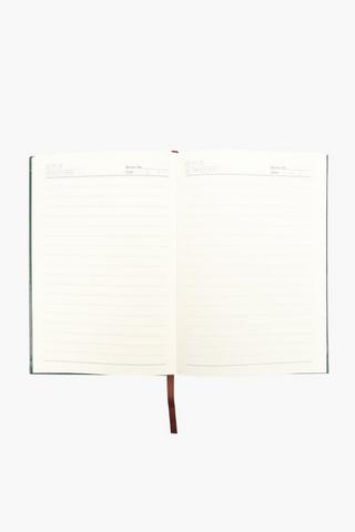 Script Foil A5 Spiral Notebook