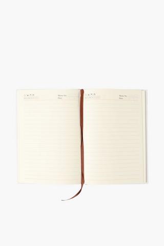 Foil Coffee A5 Spiral Notebook