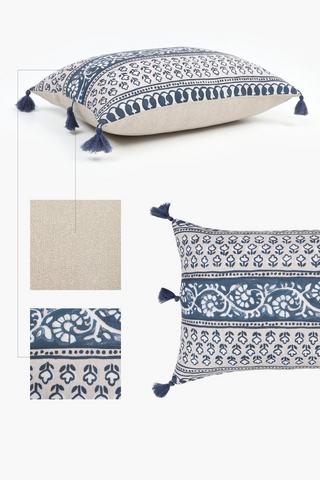 Printed Ramree Baroque Scatter Cushion, 40x60cm