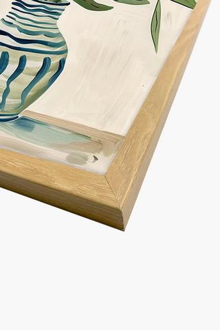 Framed Olive Leaf Canvas, 40x60cm