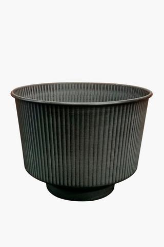 Sparta Metal Planter, 38cm