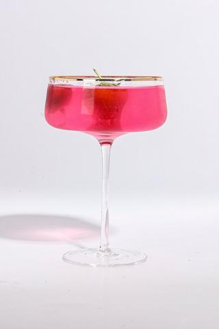 Aspen Rim Champagne Saucer