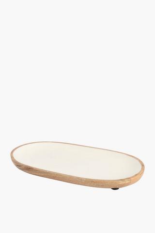 Mangowood Glazed Platter
