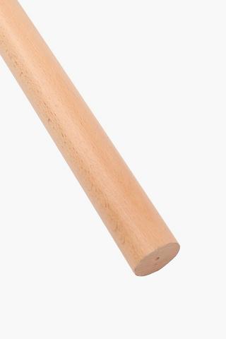 2m Beechwood Rod, 35mm