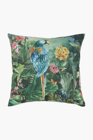 Printed Botanic Tropics Scatter Cushion, 50x50cm
