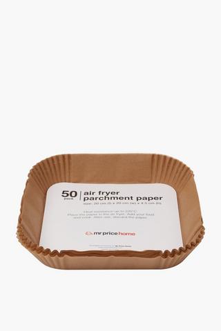 50 Pack Airfryer Parchment Paper Liners